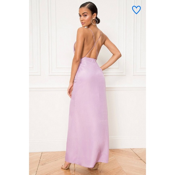 Superdown Azita Plunge Maxi Dress - Picture 2 of 8